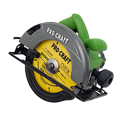 Пила дискова Procraft KR2300 (Два диска)