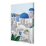 Набір постерів Riviera Blanca Санторин (PS-051) 4 шт в наборі, фото 2