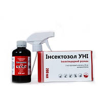 Інсектозол УНІ (ДЛЯ ТВАРИН) розчин інсектицидний, 200 мл