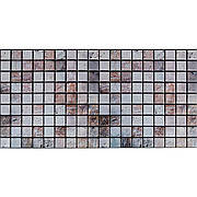 Декоративна ПВХ панель мозаїка 960х480х4мм Бежевий мармур SW-00001433