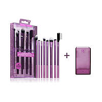 Набір пензлів для макіяжу Real Techniques Everyday Eye Essentials 8-Piece Eyeshadow Brush Set