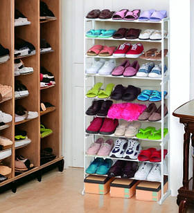 Органайзер полиця для взуття на 30 пар 10 полиць Amazing shoe rack