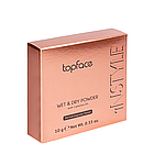 Пудра для обличчя TopFace Instyle Wet & Dry Powder PT261, № 01 Слонова кістка, фото 7