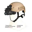 Прилад нічного бачення PVS-18A1 Night Vision із кріпленням FMA L4G24 на шолом, фото 10