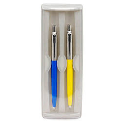 Набір ручок Parker JOTTER 17 Originals UKRAINE Blue CT BP + Yellow CT BP (15972_1_3)