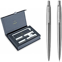 Набір ручок Parker JOTTER 17 SS CT BP+PCL в подарунковій упаковці DUO24 (16172b24)