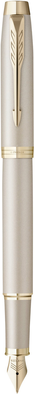 Ручка Parker чорнильна IM 17 Professionals Monochrome Champagne FP F (28211)