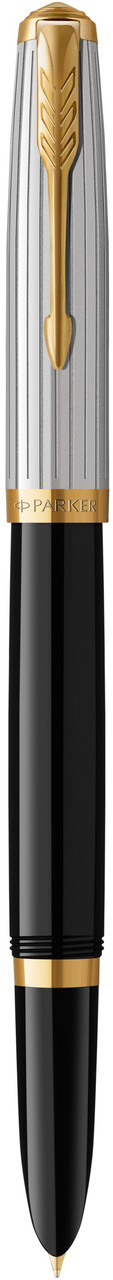 Ручка Parker чорнильна PARKER 51 Premium Black GT FP F (56111)