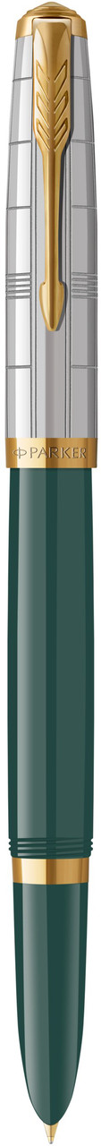 Ручка Parker чорнильна PARKER 51 Premium Forest Green GT FP F (56311)