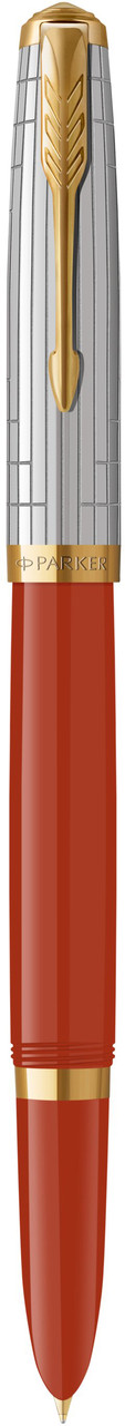 Ручка Parker чорнильна PARKER 51 Premium Rage Red GT FP F (56211)
