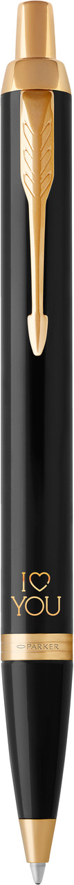 Ручка Parker кулькова IM 17 LOVE Black GT BP I Love YOU (22032_L023y)