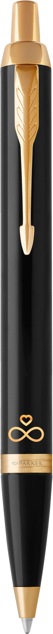 Ручка Parker кулькова IM 17 LOVE Black GT BP Вічна любов (22032_L022y)