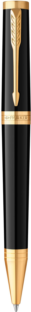 Ручка Parker кулькова INGENUITY Black Lacquer GT BP (60032)