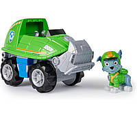 Щенячий патруль в джунглях Машина черепаха и фигурка Рокки Paw Patrol Jungle Pups Rocky Turtle Vehicle