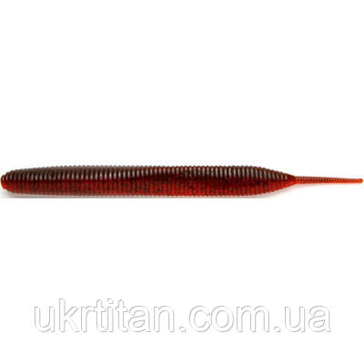 Оригінал! Силікон рибальський Keitech Sexy Impact 3.8" (10 шт./упак) ц:435 scuppernong/red (1551.01.04) — Вищий