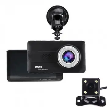 Автомобільний відеореєстратор DVR Z30 HD1080 5-дюймовий Реєстратор з двома камерами
