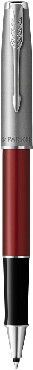 Ручка-ролер Parker SONNET 17 Essentials Metal & Red Lacquer CT RB (83622)