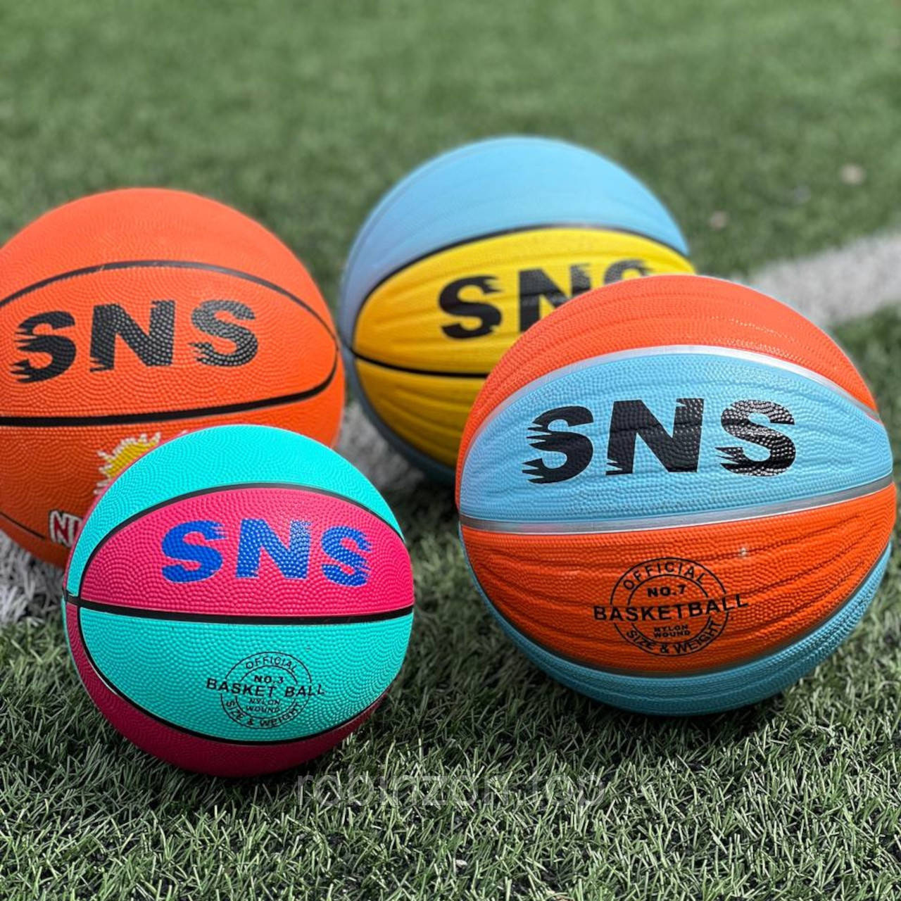 М'яч баскетбольний розмір 7 SNS для гри на вулиці та в залі