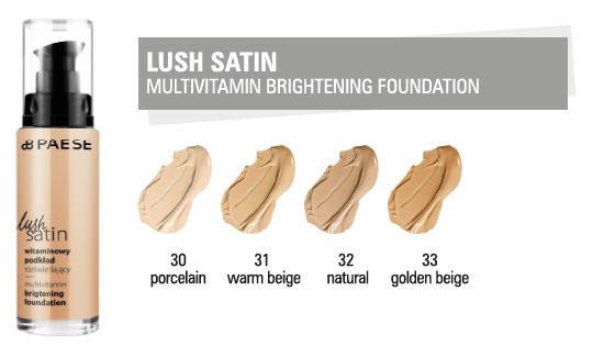 Тональний крем Paese Lush Satin - 31 (30 ml), фото 1