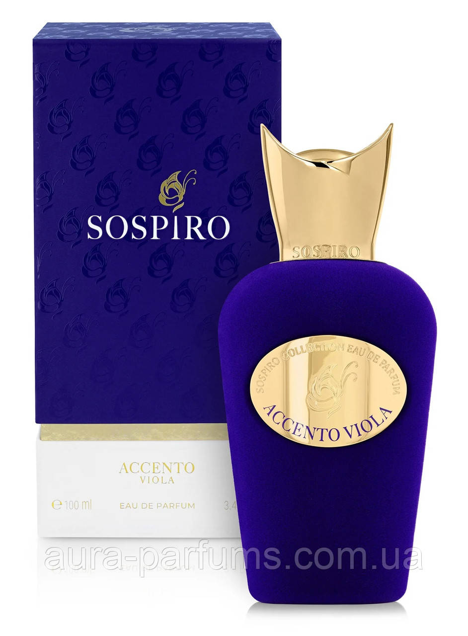 Парфуми унісекс Sospiro Perfumes Accento Viola (Соспіро Парфум Акценто Віола) Парфумована вода 100 ml/мл