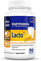 Enzymedica Lacto / Ферменти для травлення молочних продуктів 90 капсул