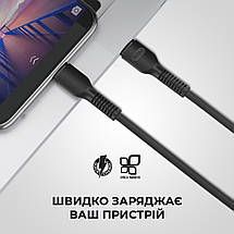 Кабель ArmorStandart AR88 Type-C-Lightning 3A 1m Black (ARM65287), фото 4
