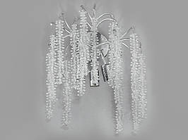 Світильник-сателіт до кришталевих люстрів "Гліцинія", колір хром 605-3WCH-LS