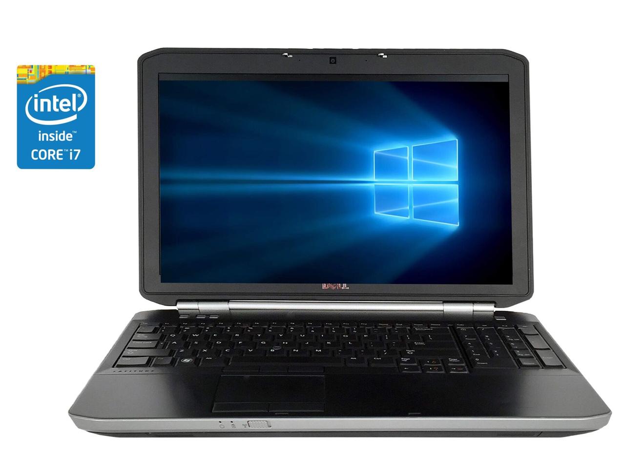 Ноутбук Б-клас Dell Latitude E5520/ 15.6" (1366x768)/ Core i7-2640M/ 4 GB RAM/ 500 GB HDD/ HD 3000