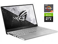 Ноутбук Asus ROG Zephyrus G14 GA401 White/ 14" 1920x1080/ Ryzen 9 4900HS/ 16GB RAM/ 2000GB SSD/ RTX 2060 6GB