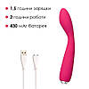 Вібратор для клітора та точки G Svakom Iris Plum Red, фото 4