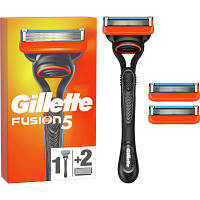 Бритва Gillette Fusion5 с 2 сменными картриджами (7702018874125/7702018866946) p