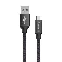 Дата кабель USB 2.0 AM to Type-C 2.0m black ColorWay (CW-CBUC008-BK) p