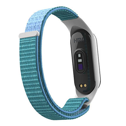 Ремешок Nylon ArmorStandart для Xiaomi Mi Band 7/6/5/4 Light Blue (ARM69066), фото 2