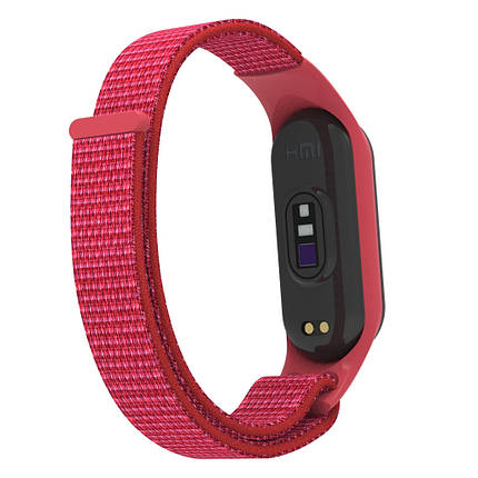 Ремешок Nylon ArmorStandart для Xiaomi Mi Band 7/6/5/4 Red (ARM67842), фото 2