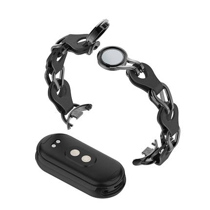 Ремінець PU ArmorStandart Chain Wristband для Xiaomi Mi Band 8 Black (ARM69921), фото 2