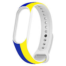 Ремінець TPU ArmorStandart для Xiaomi Mi Band 4/3 Blue Yellow (ARM65667)