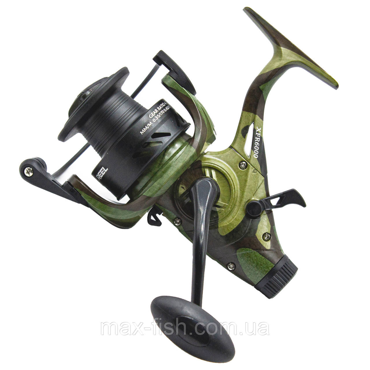 Котушка коропова з байтранером XFR5000 алюмінієва шпуля, фото 1