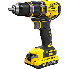 Дриль-шурупокрут ударний акумуляторний безщітковий STANLEY FATMAX SFMCD721D2K, фото 3