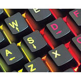 Клавіатура REAL-EL 8900 Gaming RGB Macro, black, фото 2