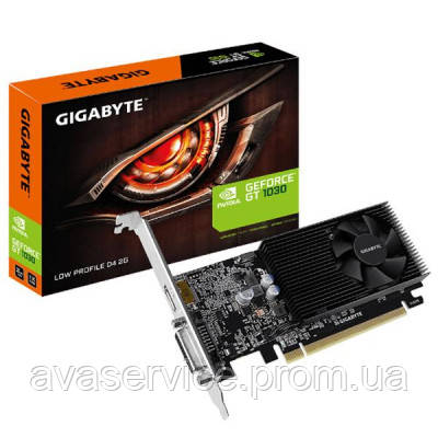 Відеокарта GeForce GT1030 2048Mb GIGABYTE (GV-N1030D4-2GL)