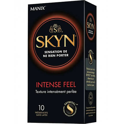 Презерватив з рельєфом Skyn Intense Feel, безлатексний (ціна за 5 шт), фото 4