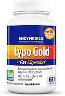 Enzymedica Lypo Gold / Ферменты для переваривания жиров 60 капсул