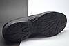 Чоловічі комфортні шкіряні спортивні туфлі велетні чорні IKOS 19951, фото 5