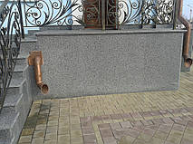 Гранитная плитка покостовская, серая в Житомире 2