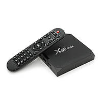 Медіа приставка X96-Max 4/64G Smart TV Box (Android 9.0, ОЗУ 4 Гб, 32Гб вбудованої пам'яті, 4-х ядерний