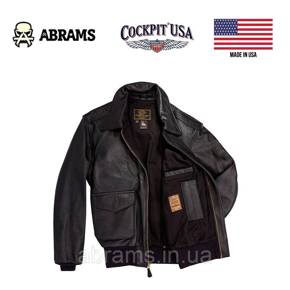 Куртка Cockpit USA U.S.A.F. 21st. Century A-2 Jacket | Black
