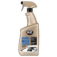 Размораживатель для окон -60°C (жидкость, с распылителем) K2 ALASKA MAX, 700мл