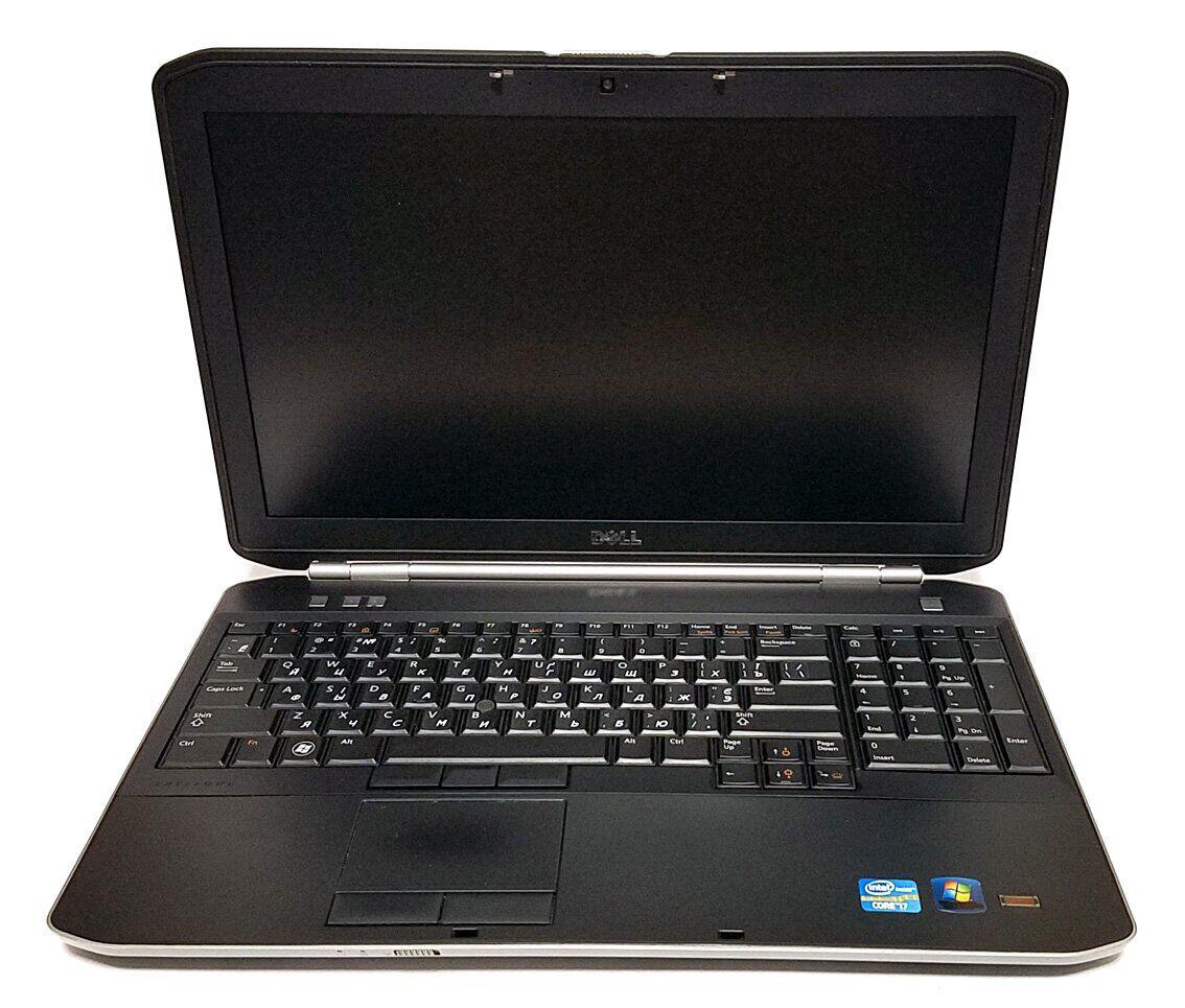 Б/в Ноутбук Б-клас Dell Latitude E5520 15.6" 1366x768| Core i7-2640M| 8 GB RAM| 240 GB SSD| HD 3000