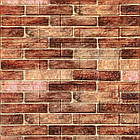 Самоклеюча декоративна 3D панель 700х770х5мм Коричнева Катеринославська цегла (179) SW-00000248