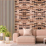 Самоклеюча 3D панель 700х770х3мм Класична цегла (346-3) SW-00001146, фото 5